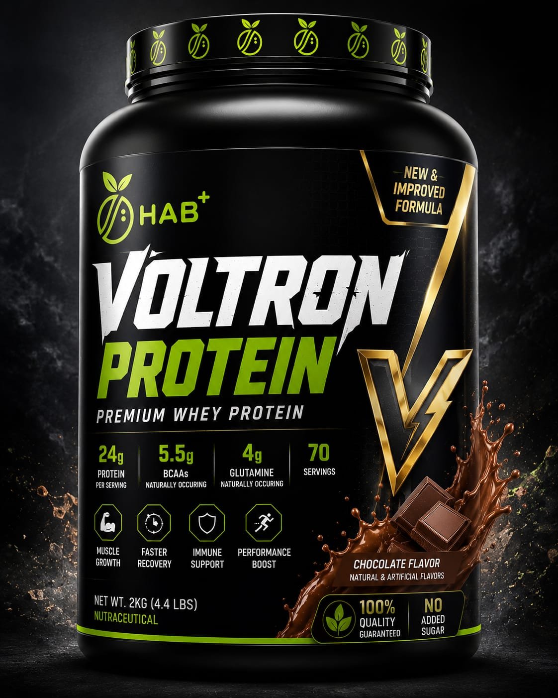 Mass Gainer X side view